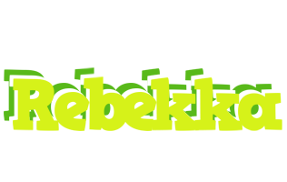 Rebekka citrus logo