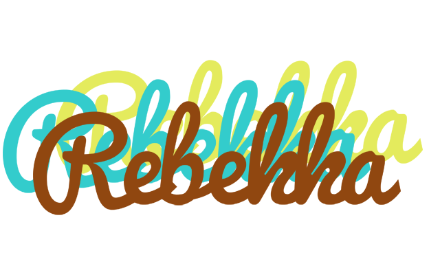 Rebekka cupcake logo