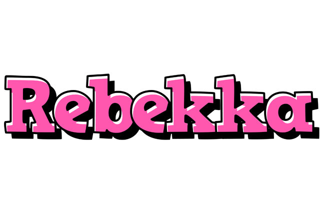 Rebekka girlish logo