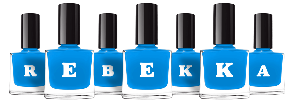 Rebekka glossy logo