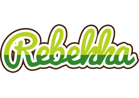 Rebekka golfing logo