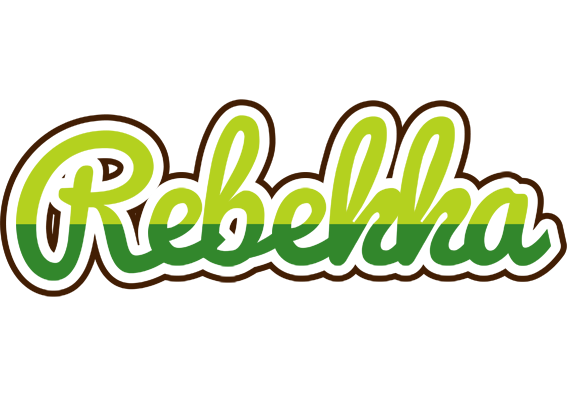 Rebekka golfing logo