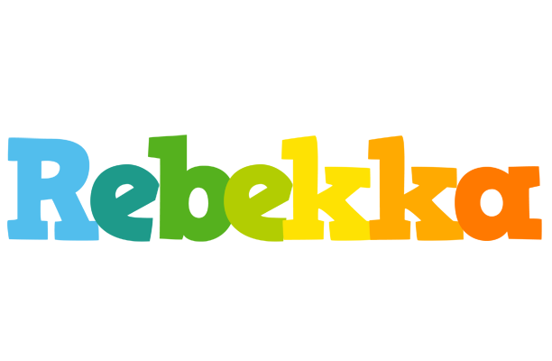 Rebekka rainbows logo