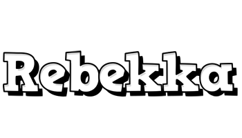 Rebekka snowing logo