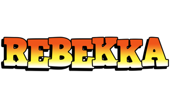 Rebekka sunset logo