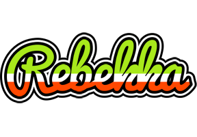 Rebekka superfun logo