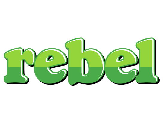 Rebel apple logo