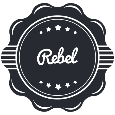 Rebel badge logo