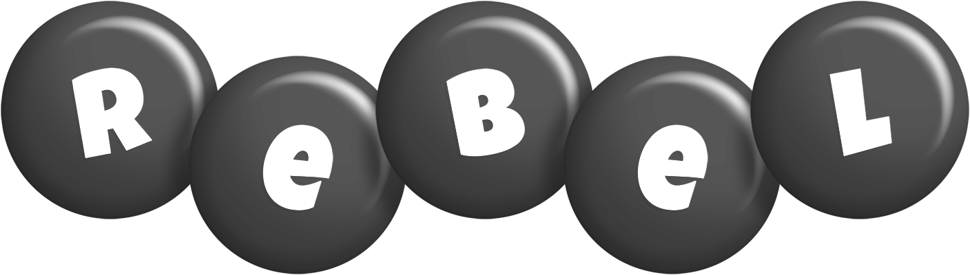 Rebel candy-black logo