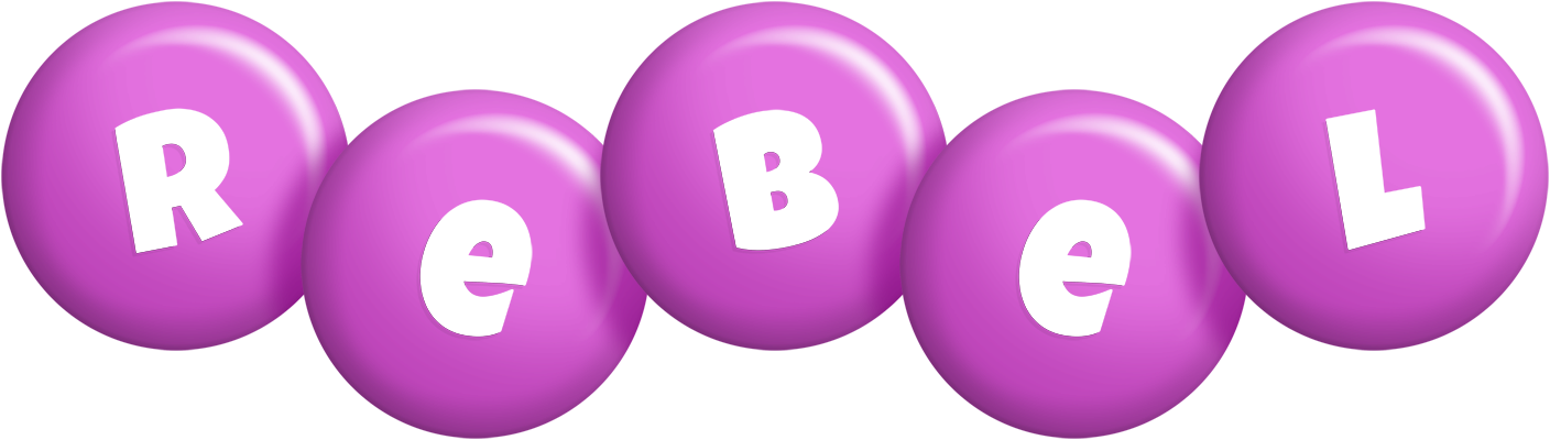 Rebel candy-purple logo