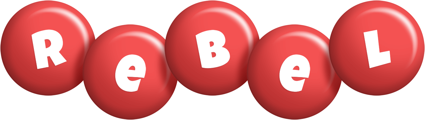 Rebel candy-red logo