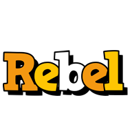 Rebel cartoon logo