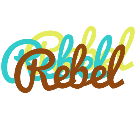 Rebel cupcake logo