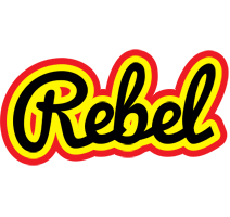 Rebel flaming logo