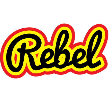 Rebel flaming logo