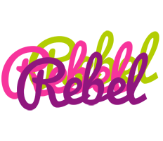 Rebel flowers logo