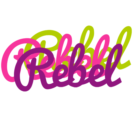 Rebel flowers logo