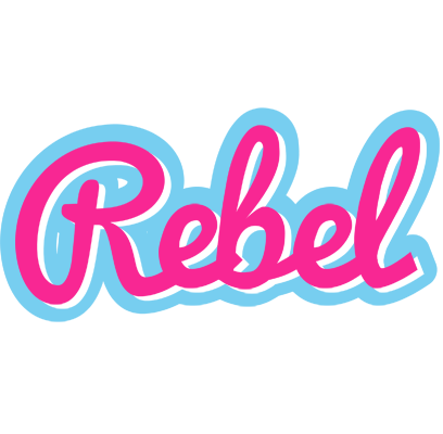 Rebel popstar logo