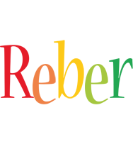 Reber birthday logo