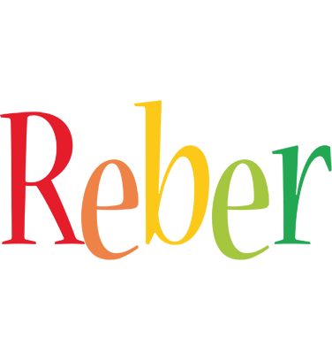 Reber birthday logo