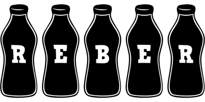 Reber bottle logo