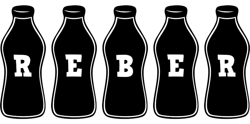 Reber bottle logo