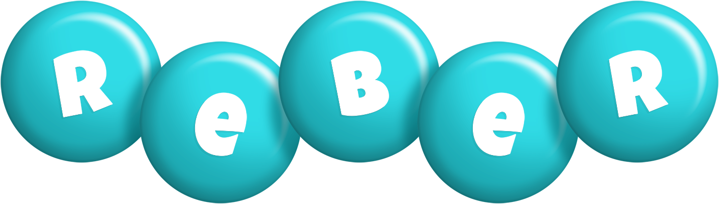 Reber candy-azur logo