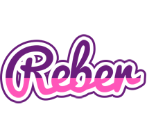 Reber cheerful logo