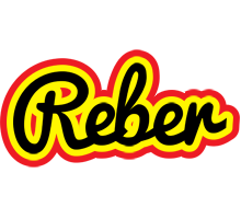 Reber flaming logo