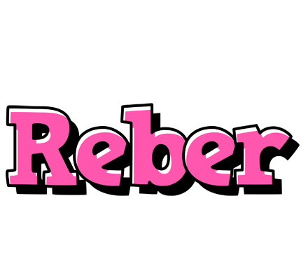 Reber girlish logo