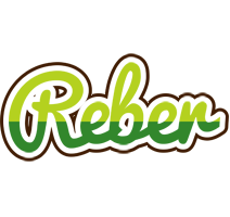 Reber golfing logo