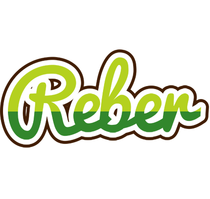Reber golfing logo