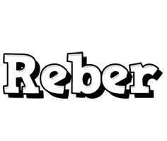 Reber snowing logo