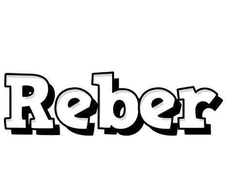 Reber snowing logo