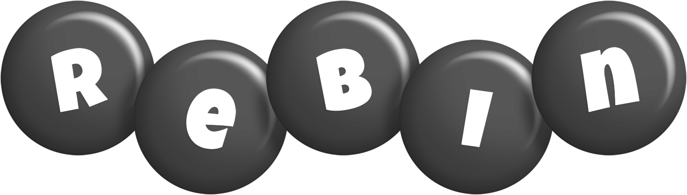 Rebin candy-black logo