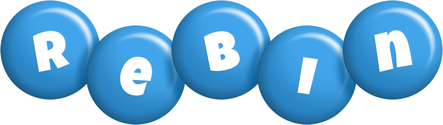 Rebin candy-blue logo