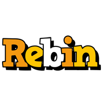 Rebin cartoon logo