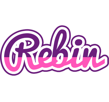 Rebin cheerful logo