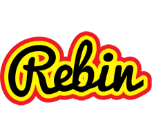 Rebin flaming logo