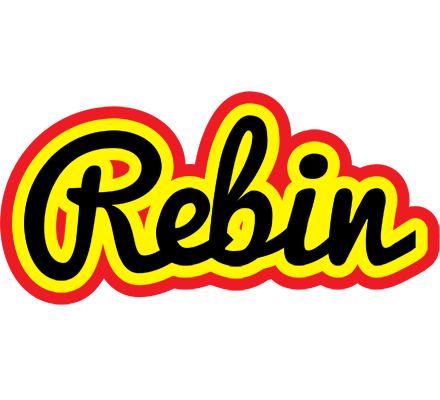 Rebin flaming logo