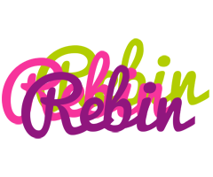 Rebin flowers logo