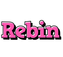 Rebin girlish logo