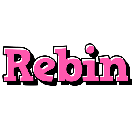 Rebin girlish logo