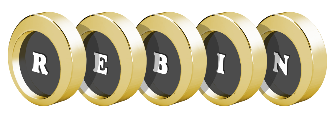 Rebin gold logo