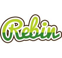 Rebin golfing logo