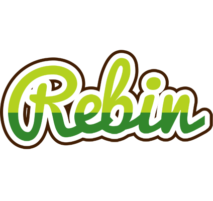 Rebin golfing logo