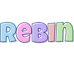 Rebin pastel logo