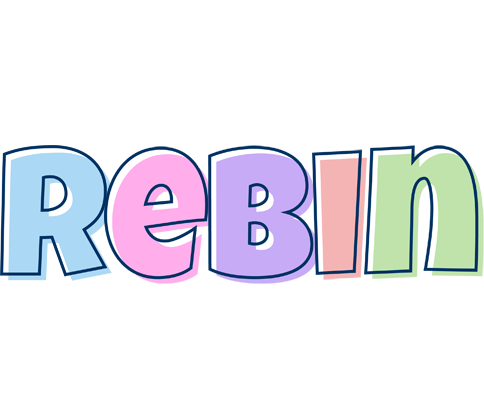 Rebin pastel logo
