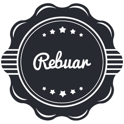 Rebuar badge logo