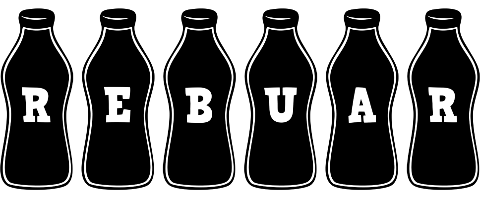 Rebuar bottle logo